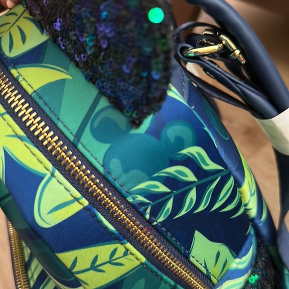 NWT Disney Aulani Resort Paradise Vibes Loungefly Backpack (4 Hidden Mickeys) - Picture 13 of 14